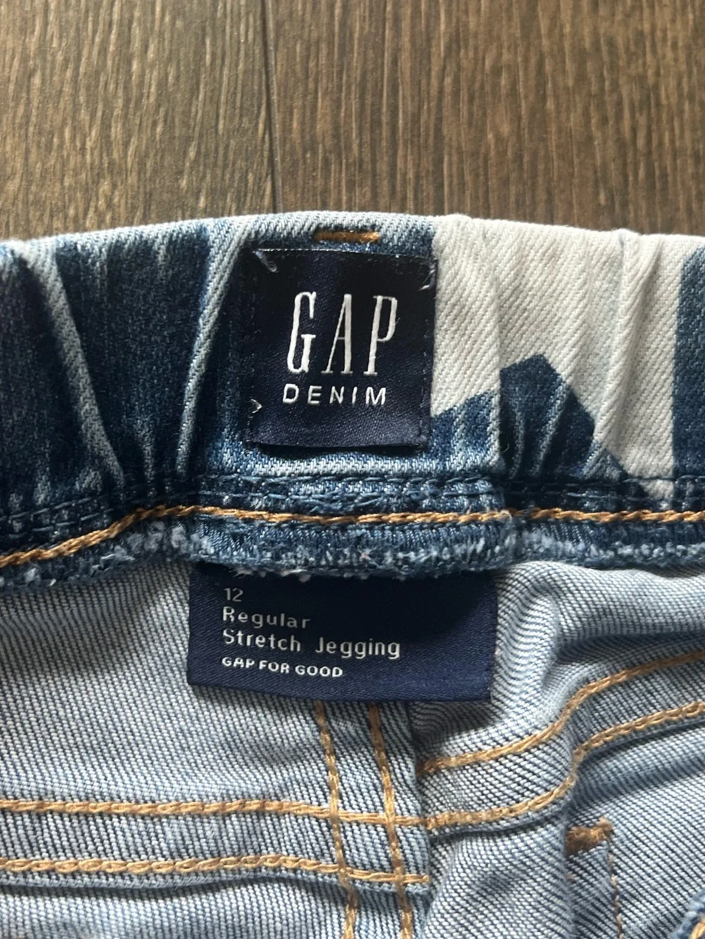 GAP Star Print Blue Jeans